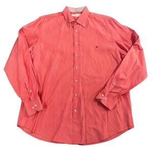 CH Carolina Herrera Men's Long Sleeve Cotton Shirt Size 17